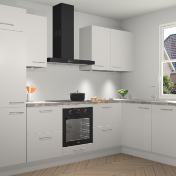 Zijdegrijze keuken Geneve 111618