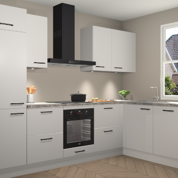 Zijdegrijze keuken Geneve 111622