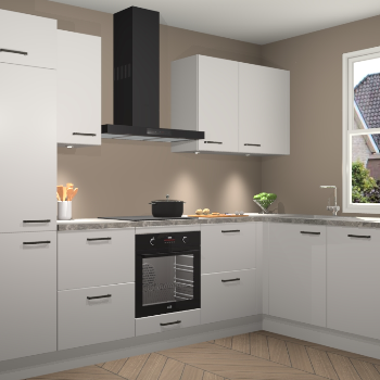 Zijdegrijze keuken Geneve 111623