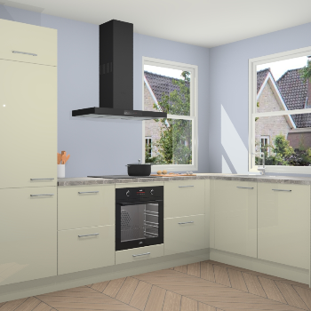 Magnolia hoogglans keuken Salzburg 111771