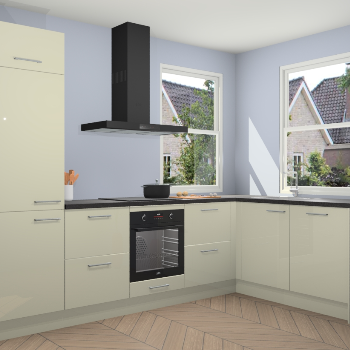 Magnolia hoogglans keuken Salzburg 111770