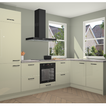 Magnolia hoogglans keuken Salzburg 111786