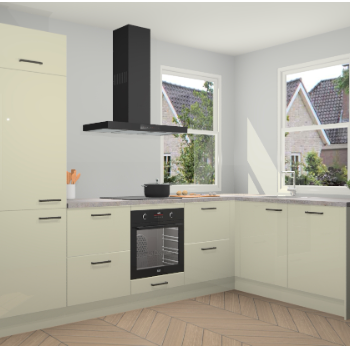 Magnolia hoogglans keuken Salzburg 111791