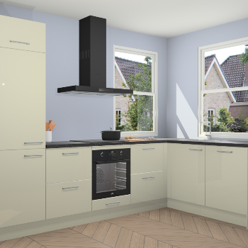 Magnolia hoogglans keuken Salzburg 111773