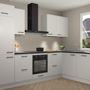 Zijdegrijze keuken Geneve 111638