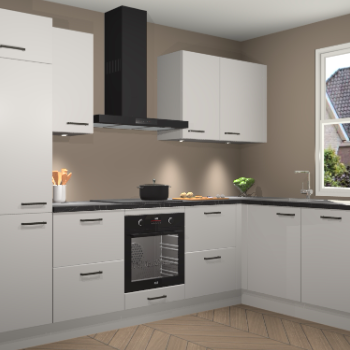 Zijdegrijze keuken Geneve 111640