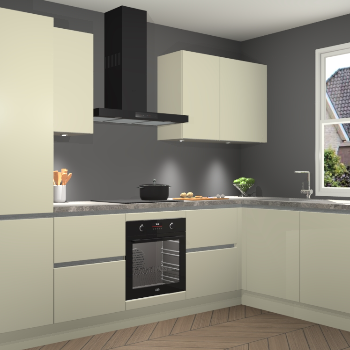 Magnolia greeploze keuken Geneve 111683