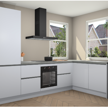 Sneeuwwitte greeploze keuken Salzburg 111918