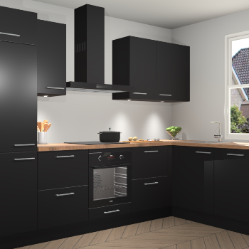 Zwarte keuken Geneve 111969