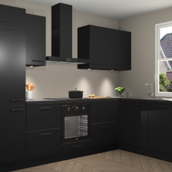 Zwarte keuken Geneve 111999