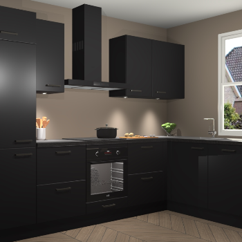 Zwarte keuken Geneve 112000