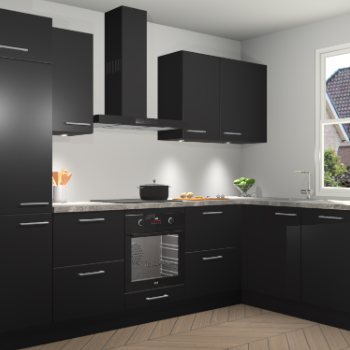 Zwarte keuken Geneve 112027