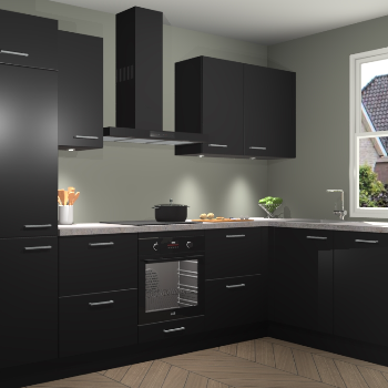 Zwarte keuken Geneve 112076