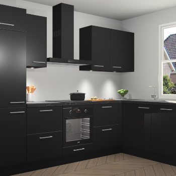 Zwarte keuken Geneve 112087
