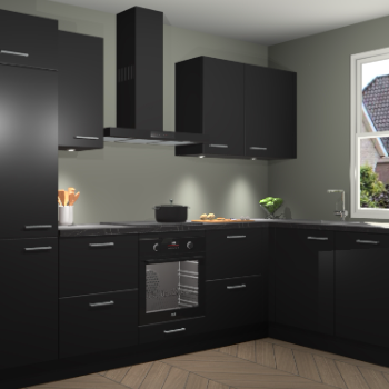 Zwarte keuken Geneve 112089