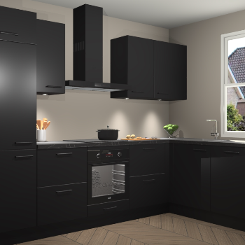 Zwarte keuken Geneve 112091