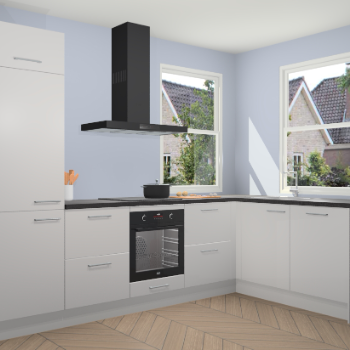 Zijdegrijze keuken Salzburg 112178