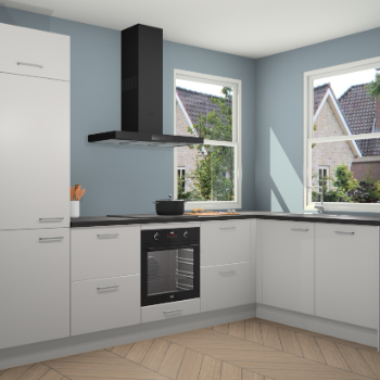 Zijdegrijze keuken Salzburg 112183