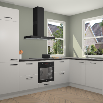 Zijdegrijze keuken Salzburg 112193