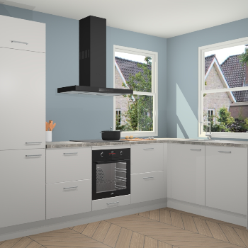 Zijdegrijze keuken Salzburg 112184