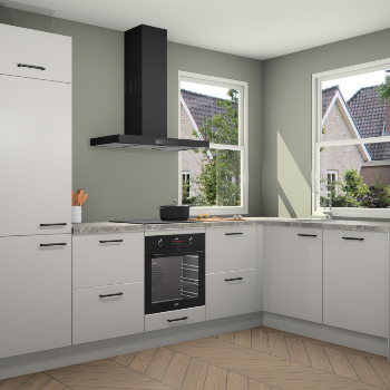 Zijdegrijze keuken Salzburg 112194