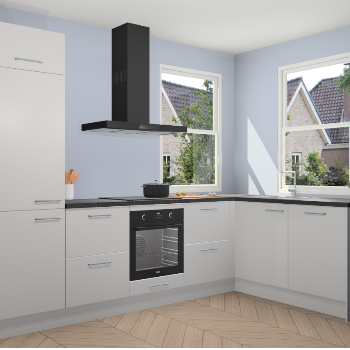 Zijdegrijze keuken Salzburg 112181