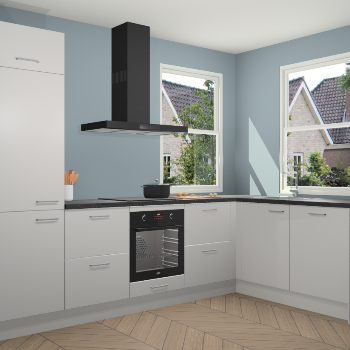 Zijdegrijze keuken Salzburg 112186