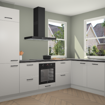 Zijdegrijze keuken Salzburg 112196