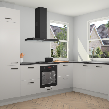 Zijdegrijze keuken Salzburg 112201