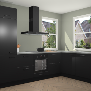 Zwarte keuken Salzburg 112260