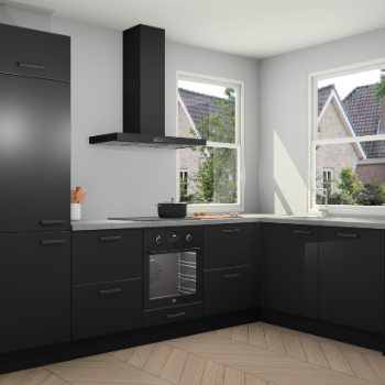 Zwarte keuken Salzburg 112265