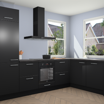 Zwarte keuken Salzburg 112245