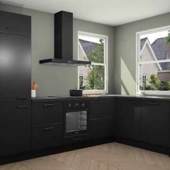 Zwarte keuken Salzburg 112261