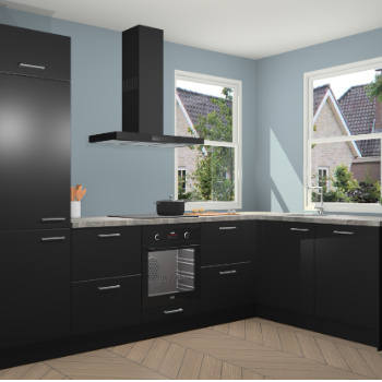 Zwarte keuken Salzburg 112251