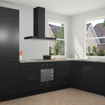 Zwarte keuken Salzburg 112267