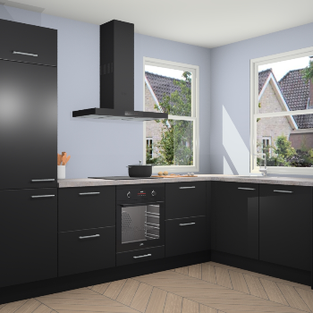 Zwarte keuken Salzburg 112247