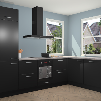 Zwarte keuken Salzburg 112252