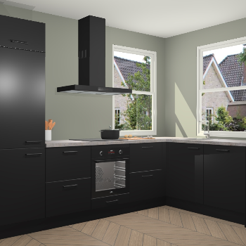 Zwarte keuken Salzburg 112263