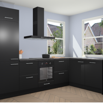 Zwarte keuken Salzburg 112248