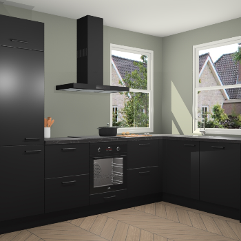 Zwarte keuken Salzburg 112264