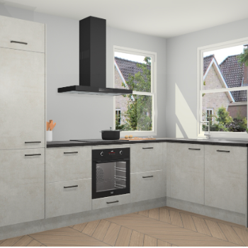 Beton Opal keuken Salzburg 112395