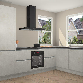 Beton Opal greeploze keuken Salzburg 112388