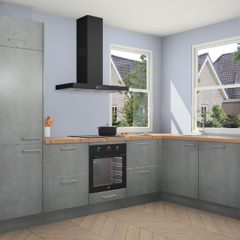 Beton Parelgrijs keuken Salzburg 112368