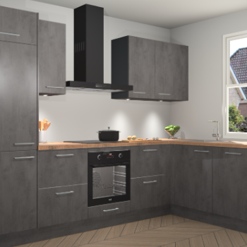 Beton Antraciet keuken Geneve 112622