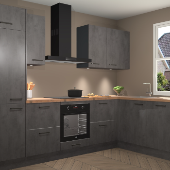 Beton Antraciet keuken Geneve 112626