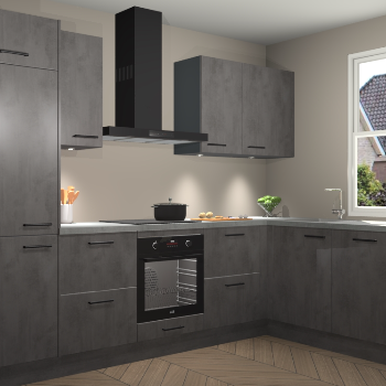 Beton Antraciet keuken Geneve 112643