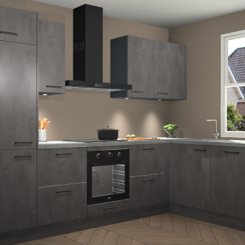 Beton Antraciet keuken Geneve 112644
