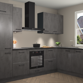 Beton Antraciet keuken Geneve 112649