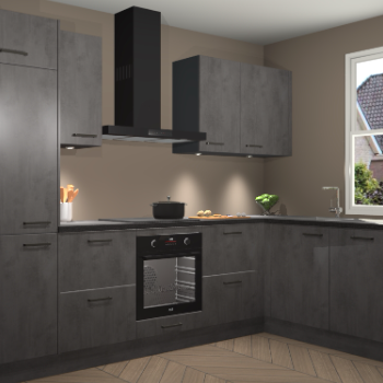 Beton Antraciet keuken Geneve 112650