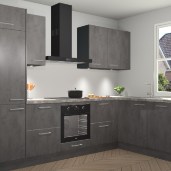 Beton Antraciet keuken Geneve 112712